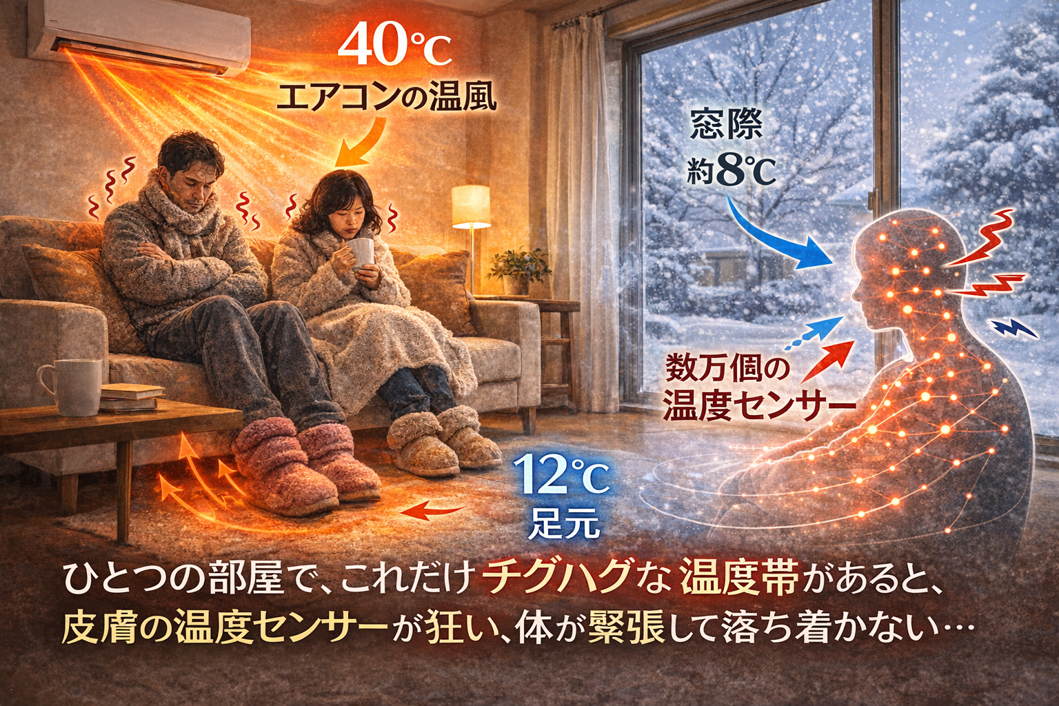生体への慢性的環境負荷を最小化する建築（エビデンス）