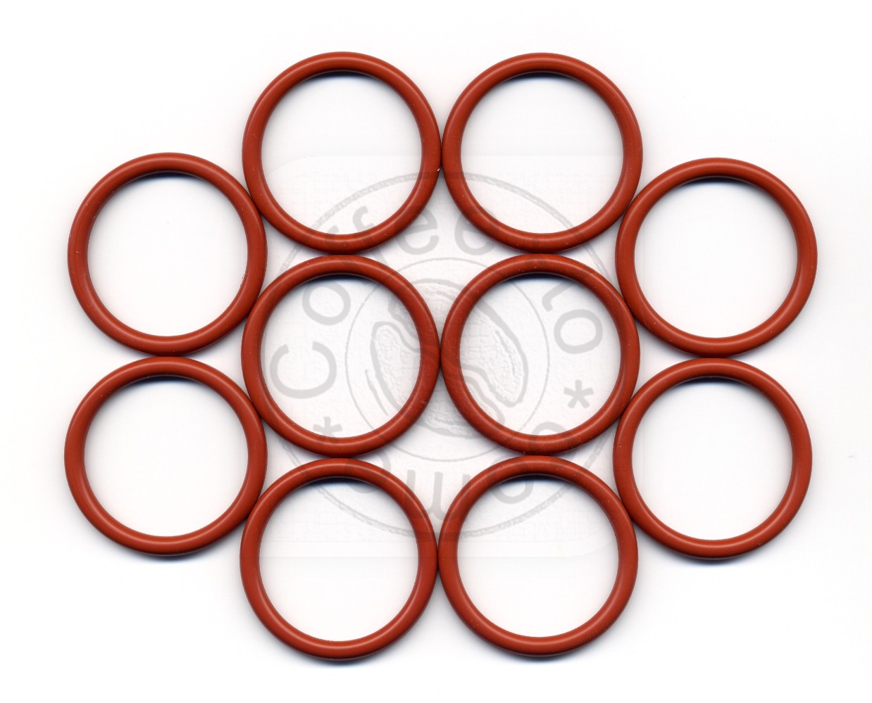 Dichtring rot MVQ 70 O-Ring 13 x 3 mm Silikon 