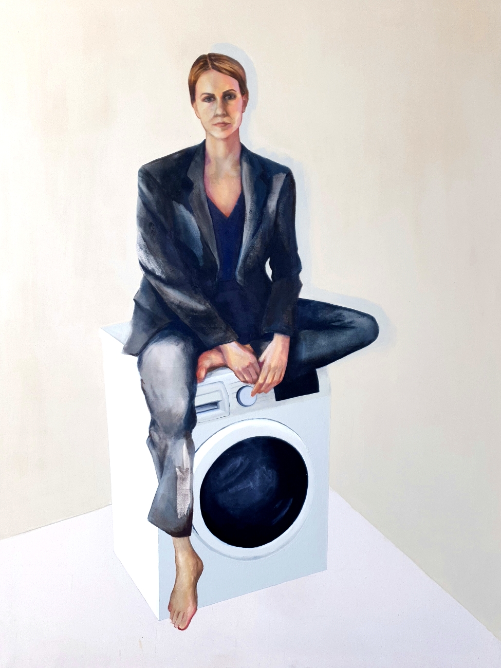 Modern Woman (2019) - 160 x 120 cm, Acryl auf Leinwand