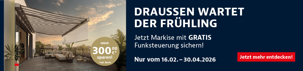 Weinor Aktion Markisen 
