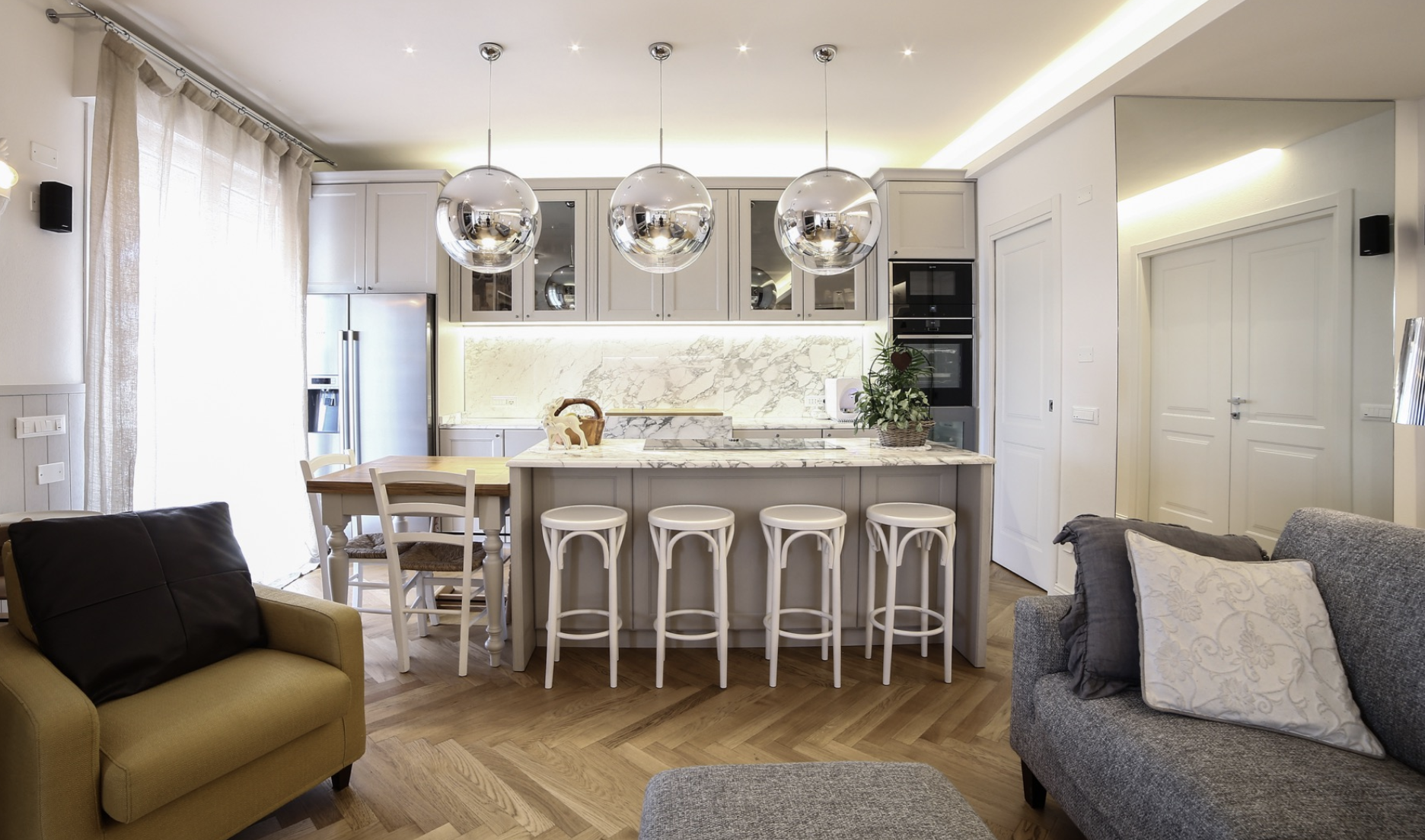 Cartongesso in cucina: idee e soluzioni di design per arredare con stile