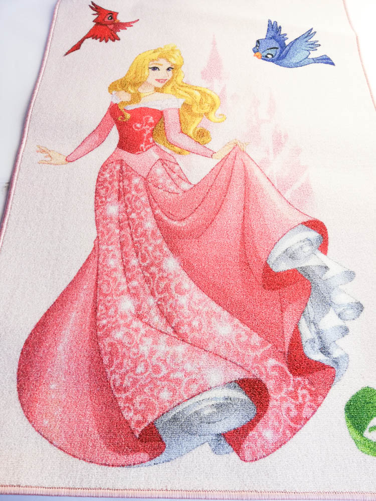 Tappeto Disney "Principesse"antiscivolo 80x120 cm. D93