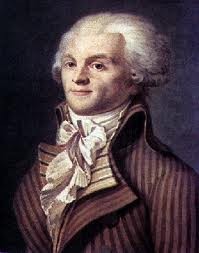 Portrait de Robespierre.