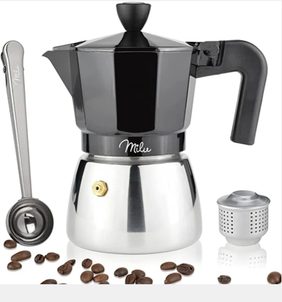 Espressokocher Induktion geeignet 3 - 9 Tassen