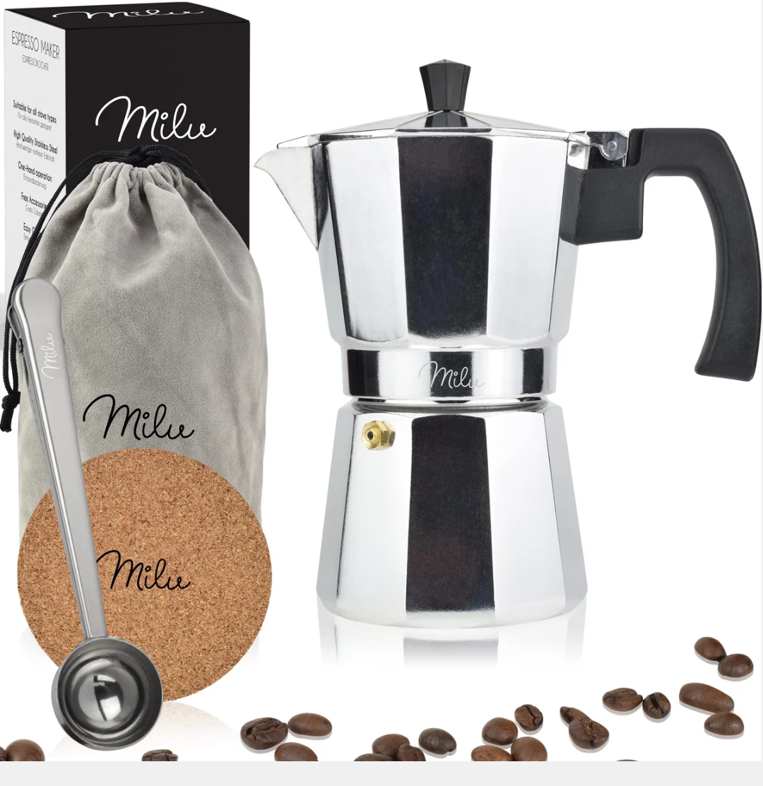 Espressokocher (Keine Induktion)  2 - 9 Tassen