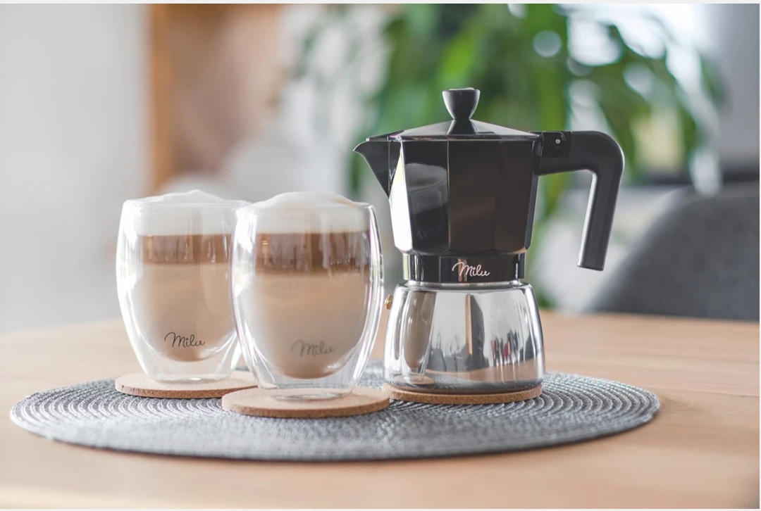 Espressokocher Induktion geeignet 3 - 9 Tassen