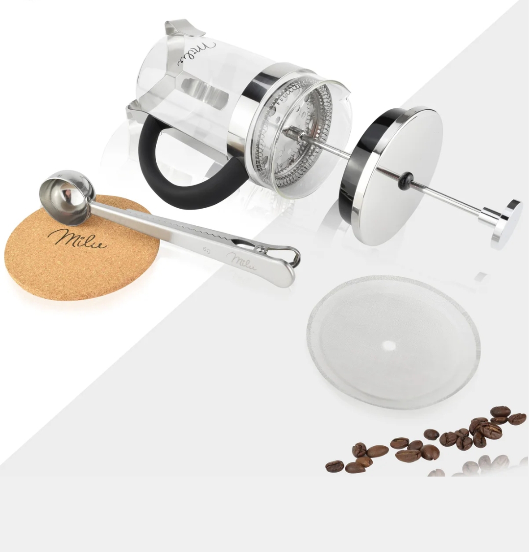 French Press Kaffeebereiter 350ml - 1L