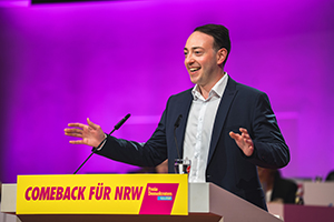Léon Beck, Kreisvorsitzender der FDP Bochum