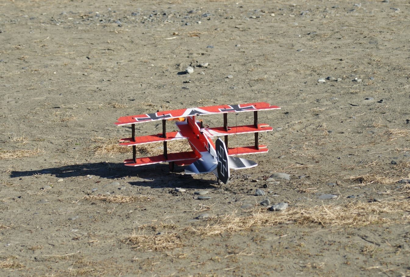 RC-Factory Crack Fokker Dr.1 Triplane(Red Baron)