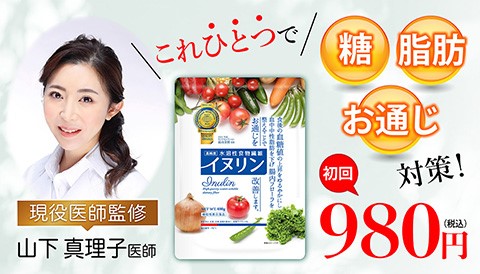 高純度・水溶性食物繊維イヌリン