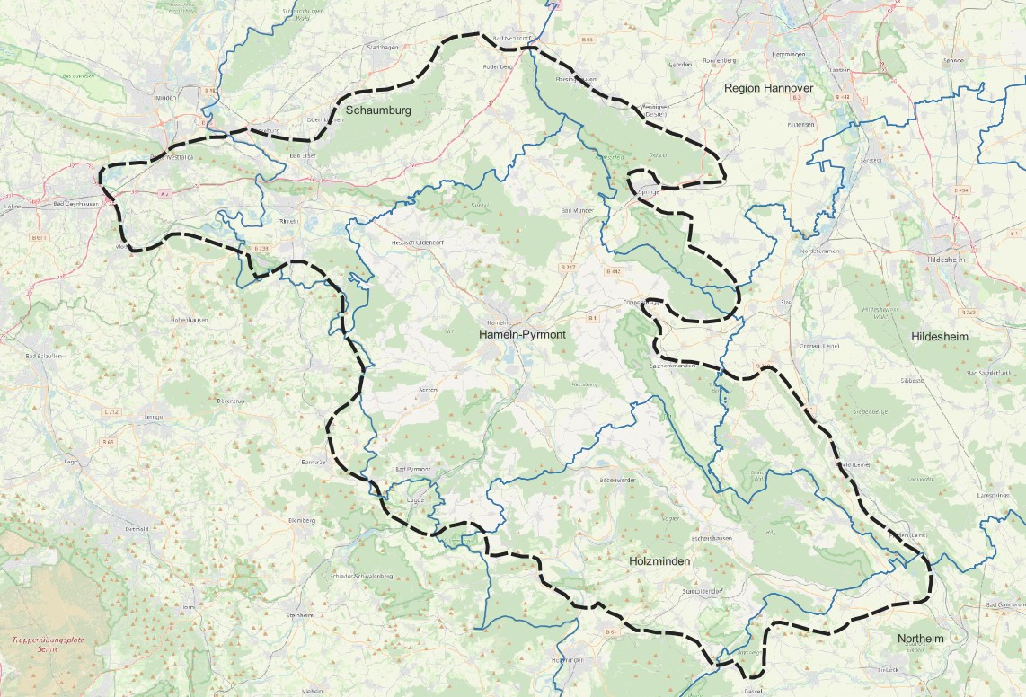 Kulisse des Uhu-Monitorings