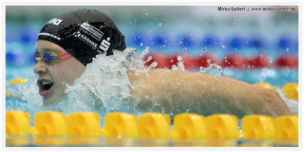 Schmetterlingsschwimmerin Mila Knocha