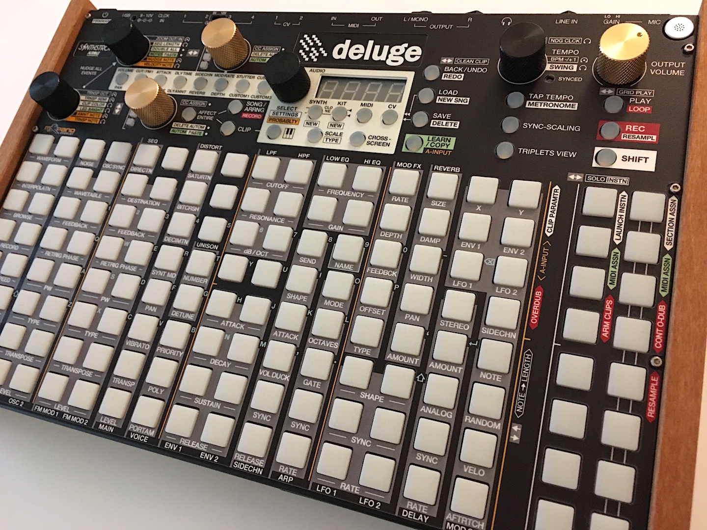 Deluge (Synthstrom Audible) Instrument Overlay mxpand • Overlays