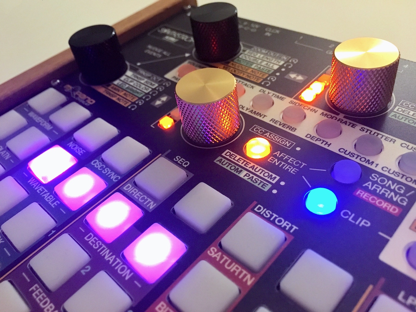 Deluge (Synthstrom Audible) Instrument Overlay mxpand • Overlays