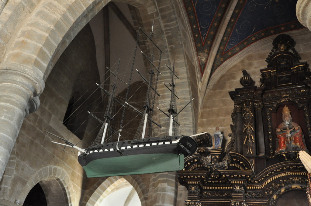 Maquette de bateau offerte en ex-voto