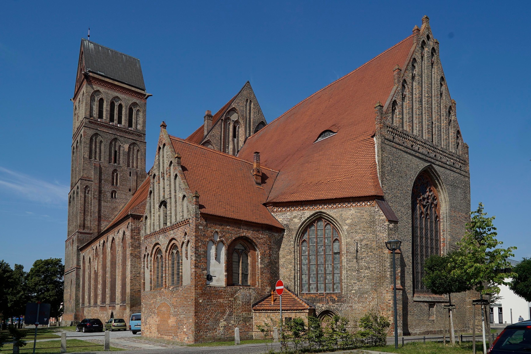 Das erste Ziel war die St. Marienkirche in Anklam.