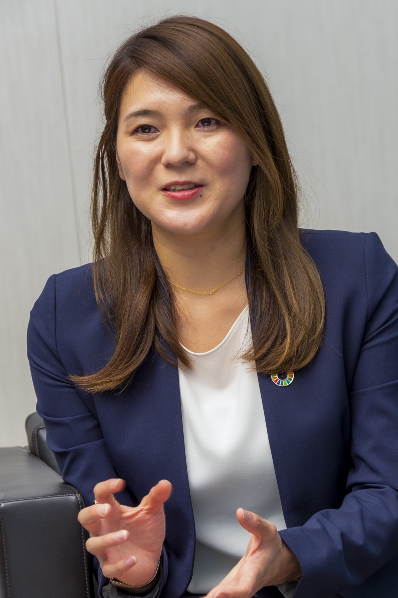 インタビュー写真