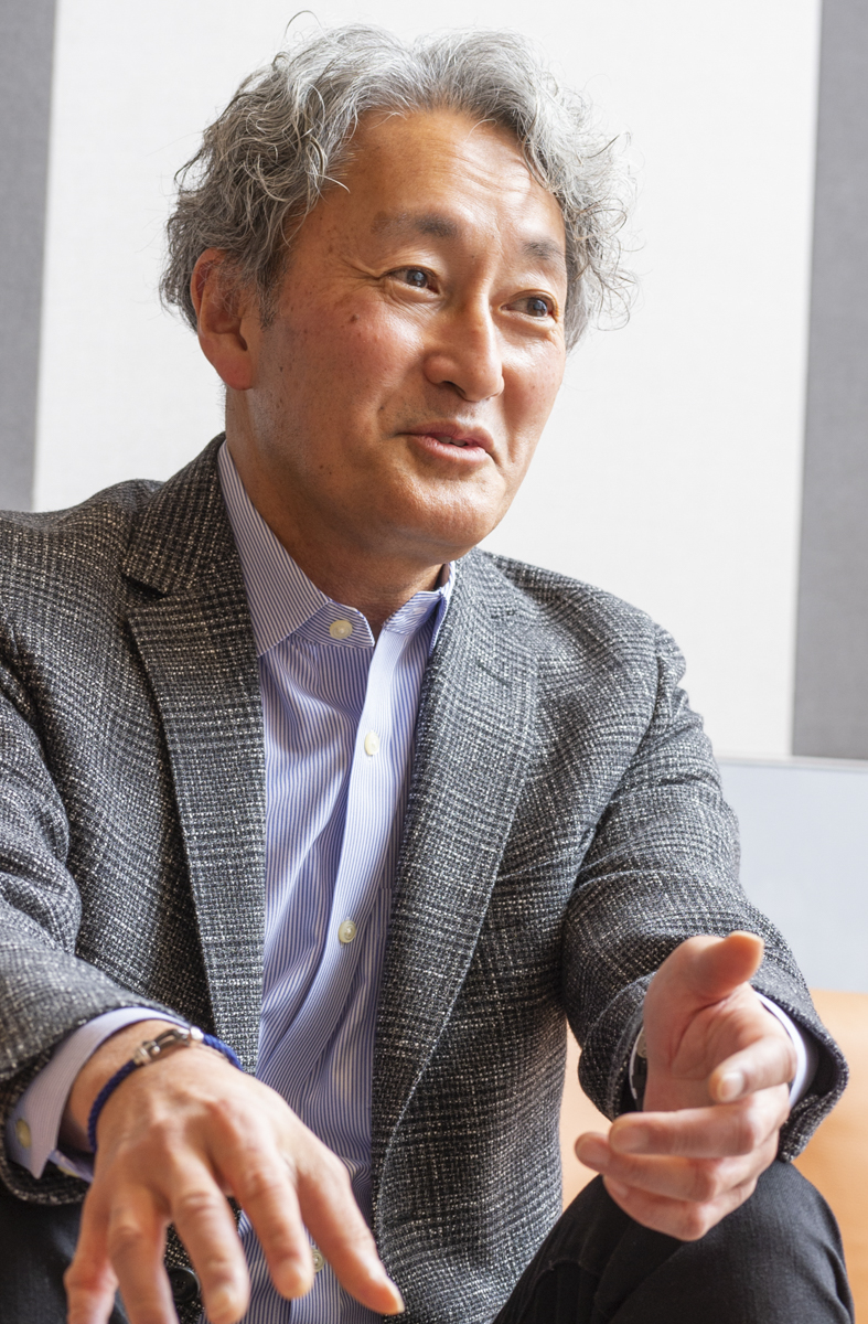 インタビュー写真