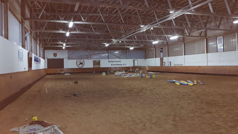 Renovierung Reithalle - Reiterverein Kronsberg e.V.