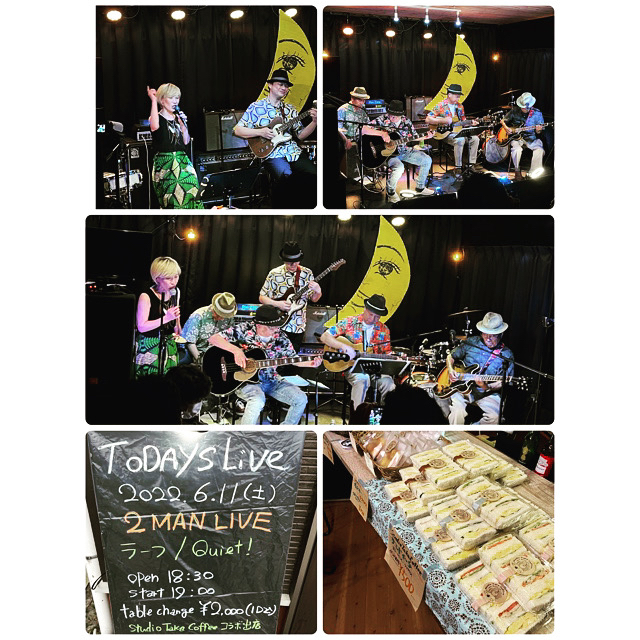 2022.6.11(土］ラーフ\Quiet! ツーマンライブ