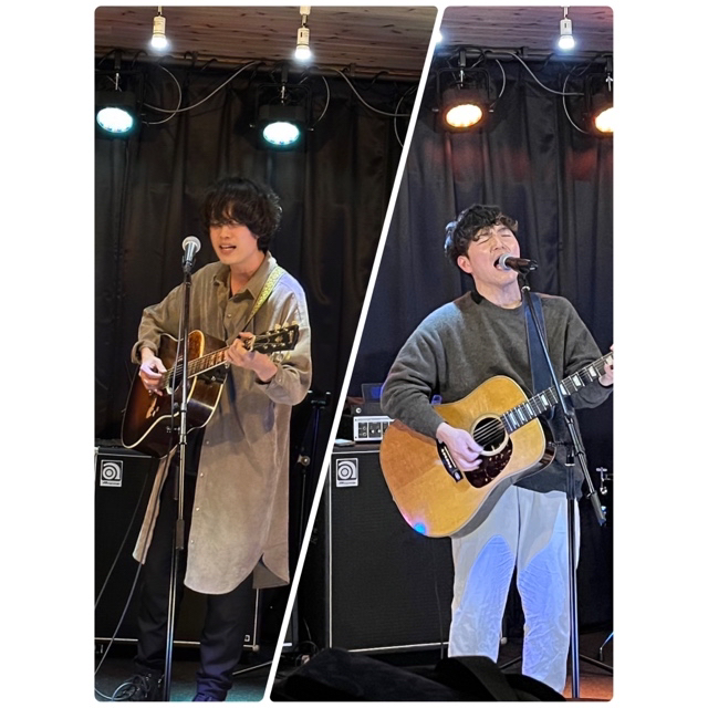 2022.12.28(水) acoustic two-man 迫水秀樹/足立大地