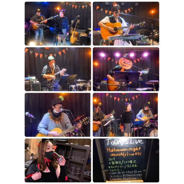 2021.10.30(土)Halloween monthly Live#31