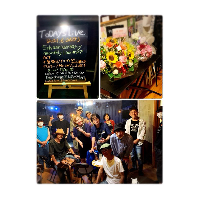 2021. 6.26(土)5周年マンスリーライブ#27