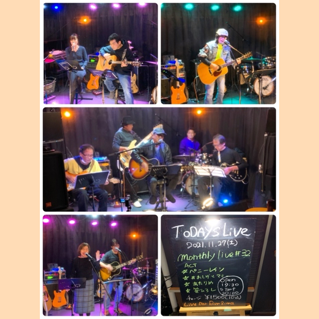 2021.11.27(土) monthly Live #32