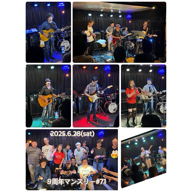 2025.6.28(土)9周年マンスリーライブ#71