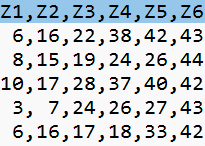 Standard-Format für Import