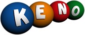 Vier Kugeln, die das Wort "Keno" bilden und die als Symbol für unser Angebot im Bereich Kenosystembücher verwenden