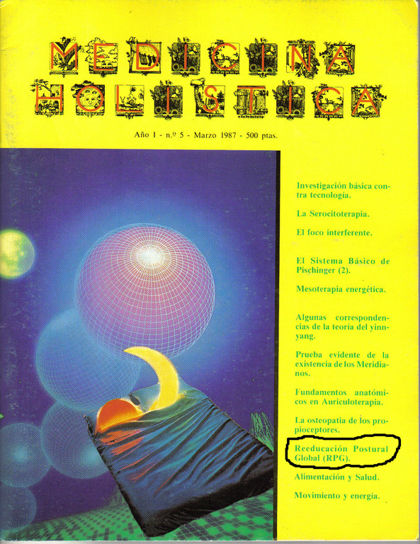 1er artículo sobre RPG publicado por Aittor Loroño en la Revista Medicina Holística, 1987.