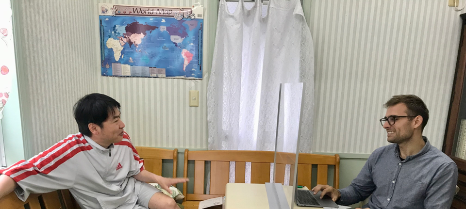 ビジネスマン：プライベート　16年通ってくださってます