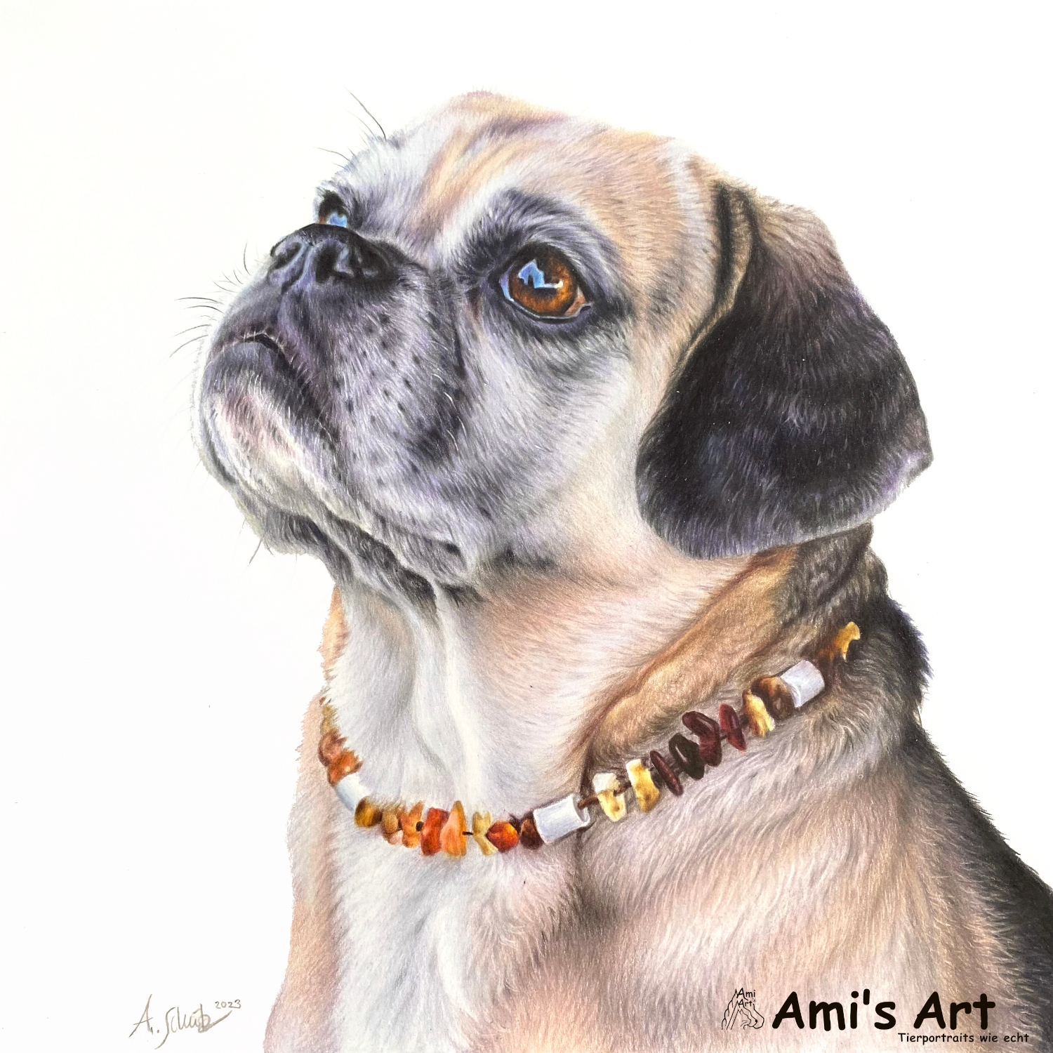 Puggle Emma, 25x25cm.