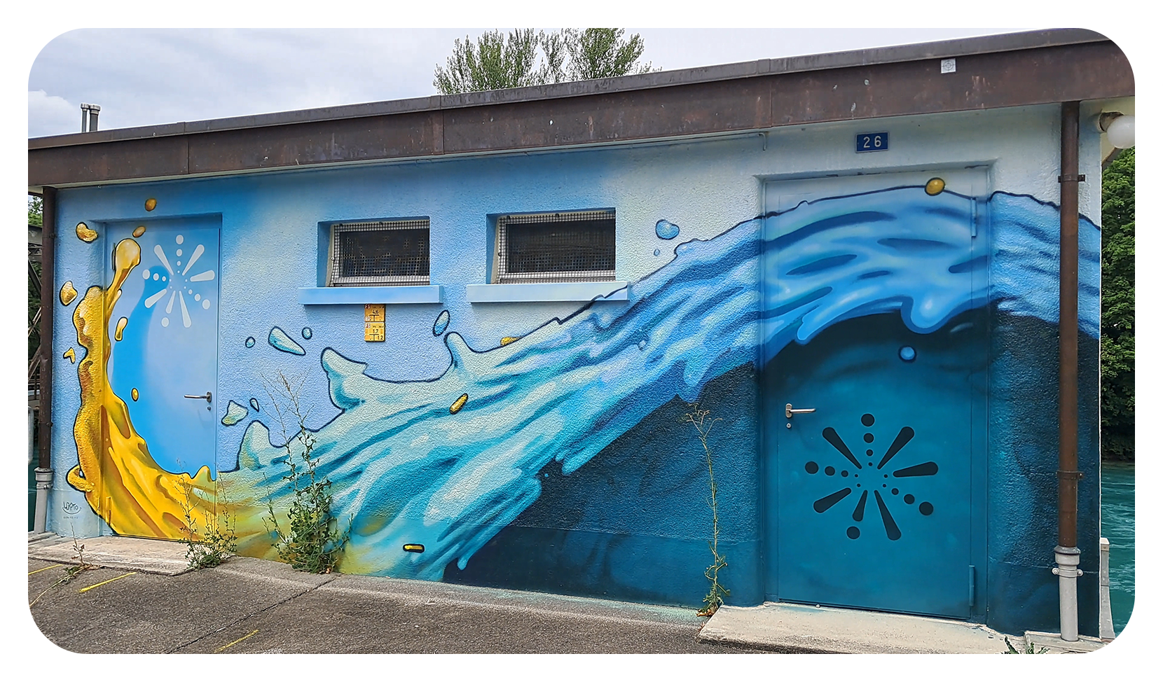 Warum ausgerechnet Graffiti vor Sprayereien schützen