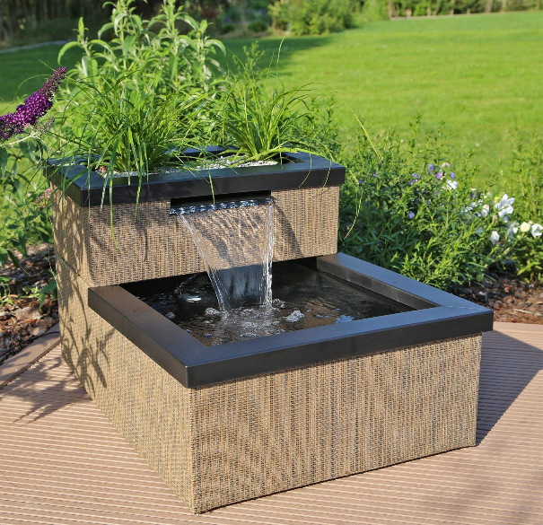 Den schönsten Hochteich kaufen Gartenskulpturen, Fertigteiche