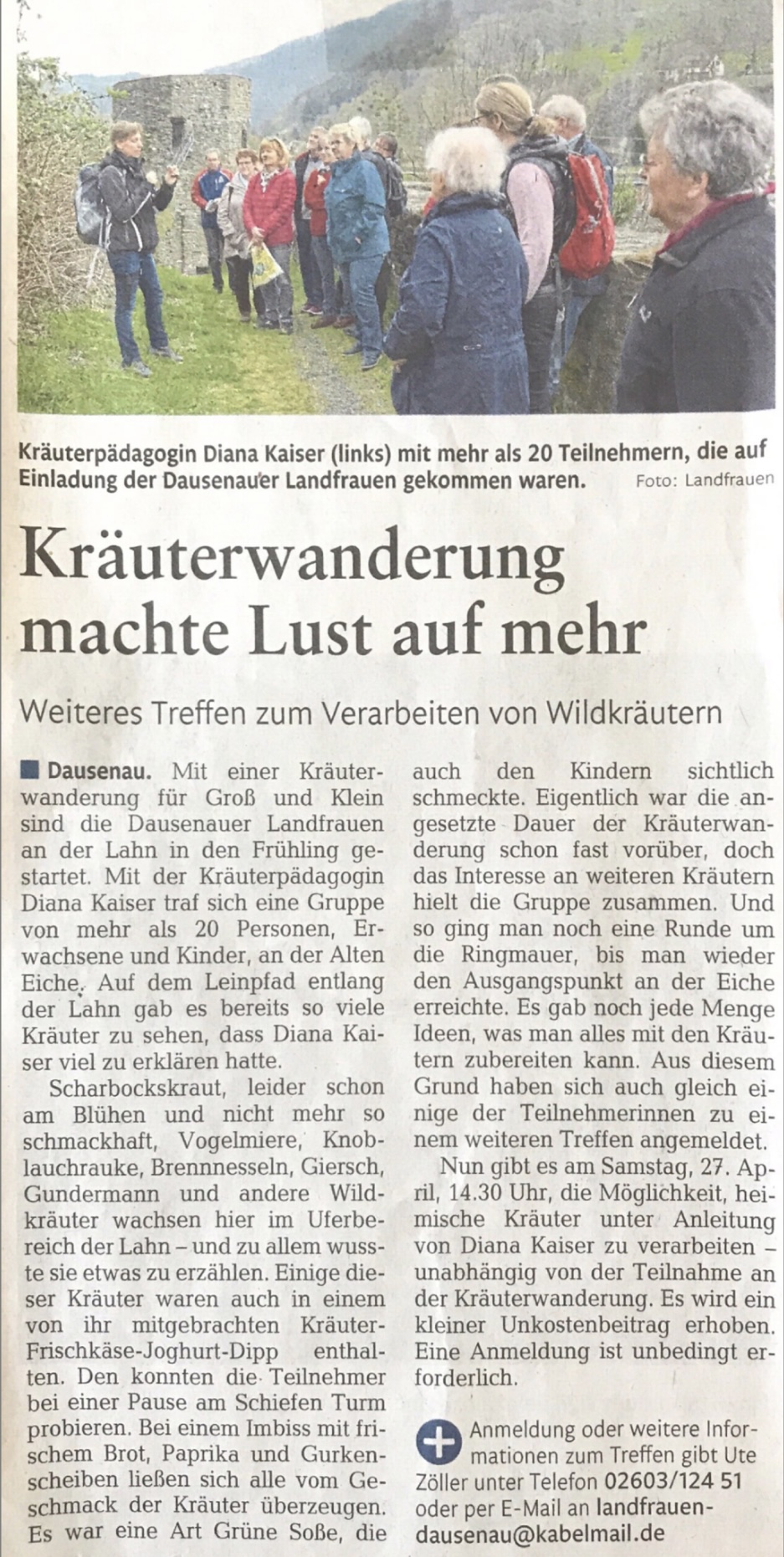Landfrauen Dausenau