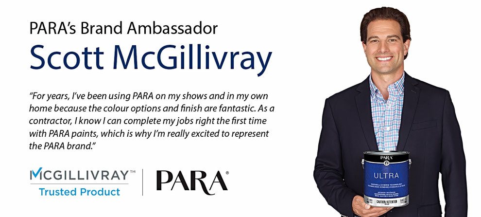 para paints brand ambassador Scott McGillvray