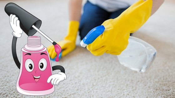 how to get nail polish out of carpet 