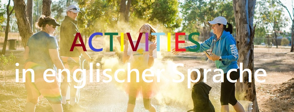 Activities in englischer Sprache
