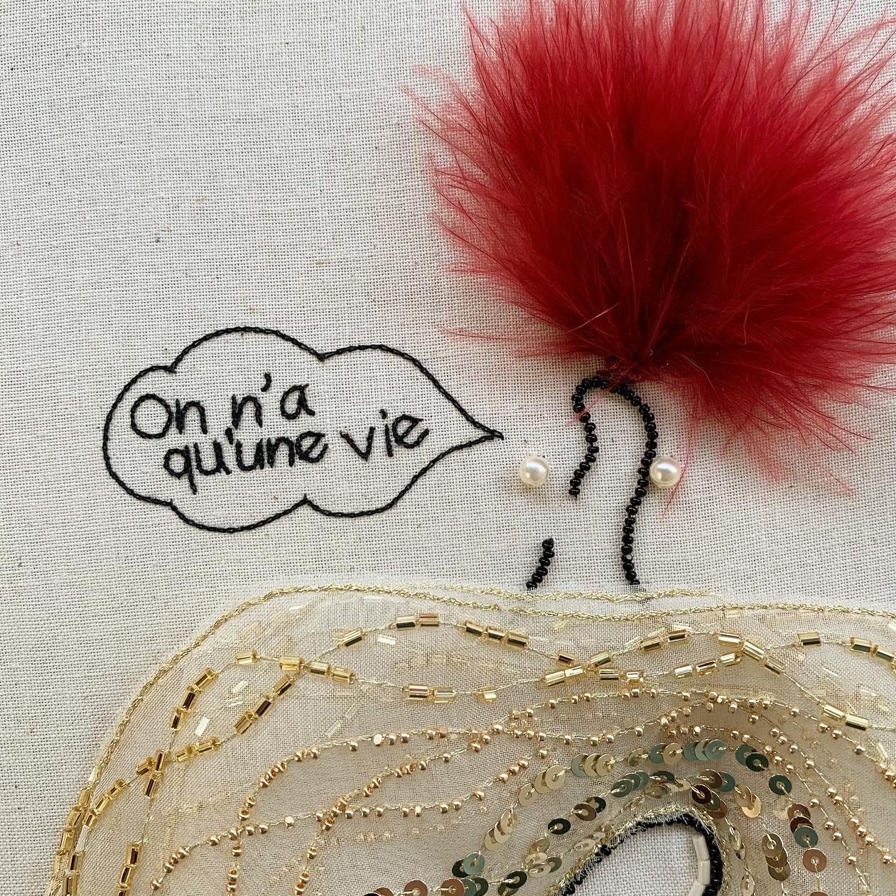 Kit 刺繍キット Ile D O イルド 名古屋リュネビル刺繍教室 道具材料販売