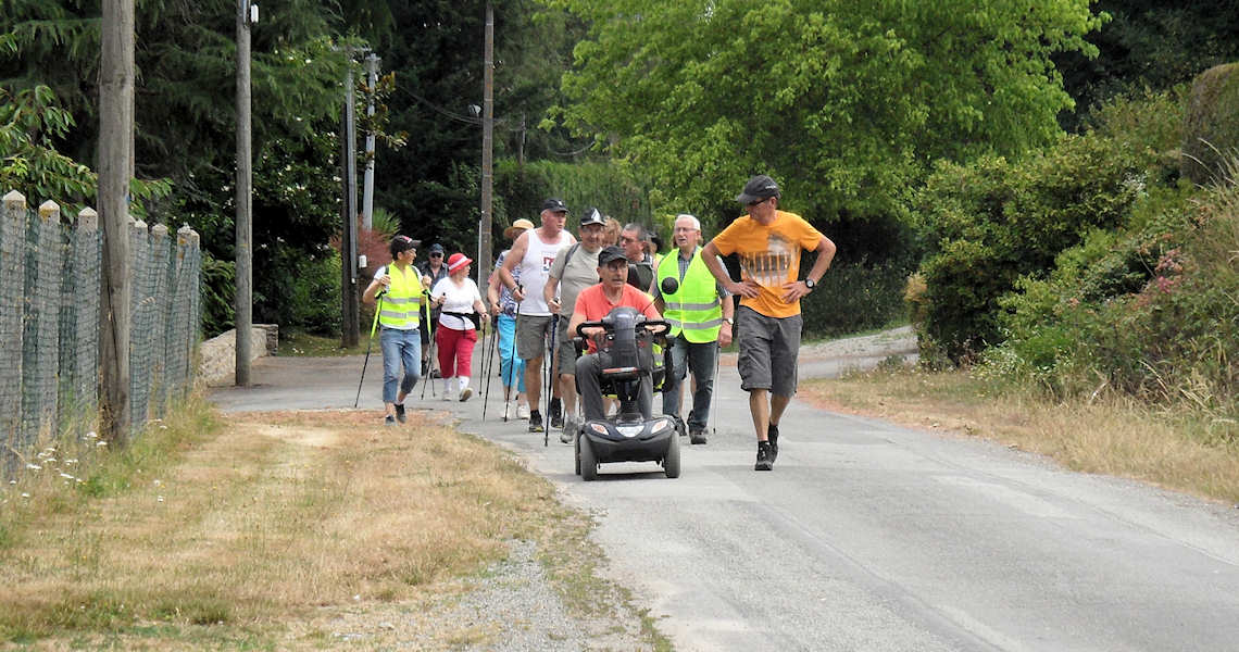 Sortie de La Touche direction La Rivière