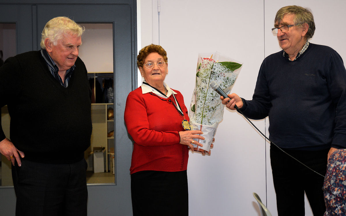 Gérard Molinier, Germaine Blosse et Jean-Pierre Mounier