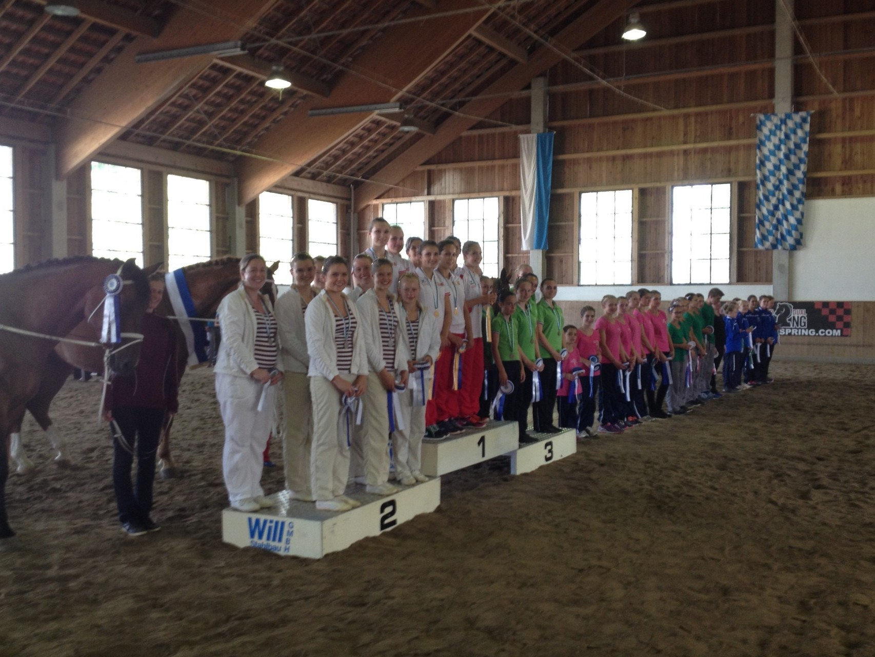 Franken Junior war bei den Juniorteams nicht zu schlagen. foto: voltibayern