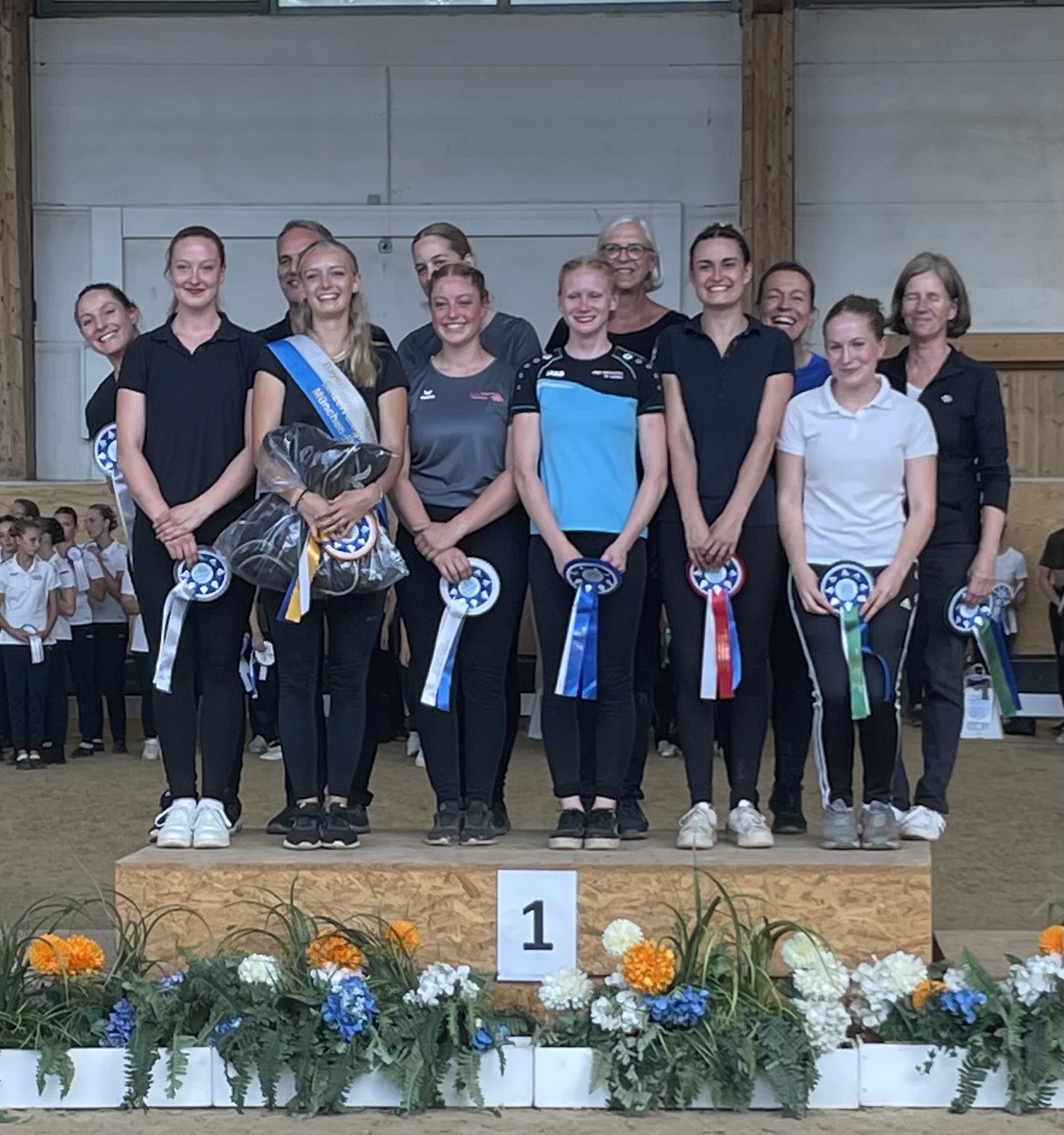 BM 2024 U21-Einzel: 1. Sarah Liersch, 2. Marlene Lippl, 3. Sarah Bertold