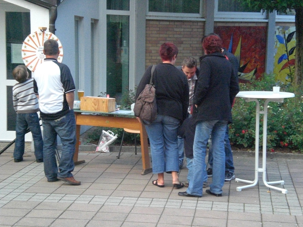 Bezahlen und Schnaps gewinnen
