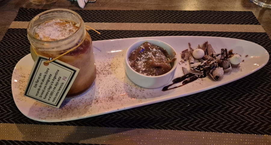 Flan @ Terrazas Restaurante