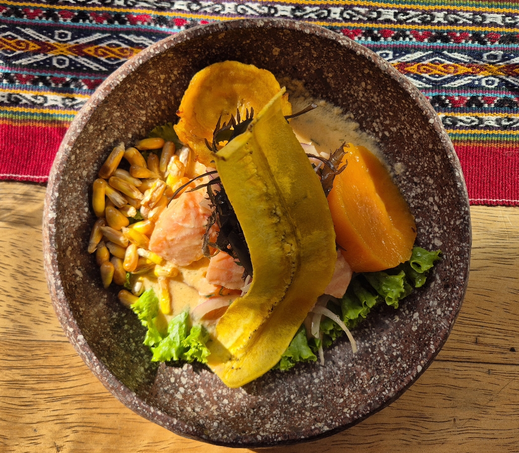 Ceviche @ Ponchos Machupicchu Restaurant 👍🏻