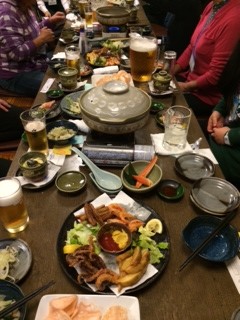 だんまやの飲み放題! お料理は新鮮な刺身に茶碗蒸しにデザートまであってリーズナブル!