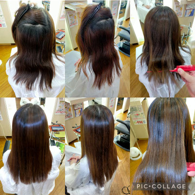 袋井市周辺で40代50代のエイジング毛の縮毛矯正がうまい美容室